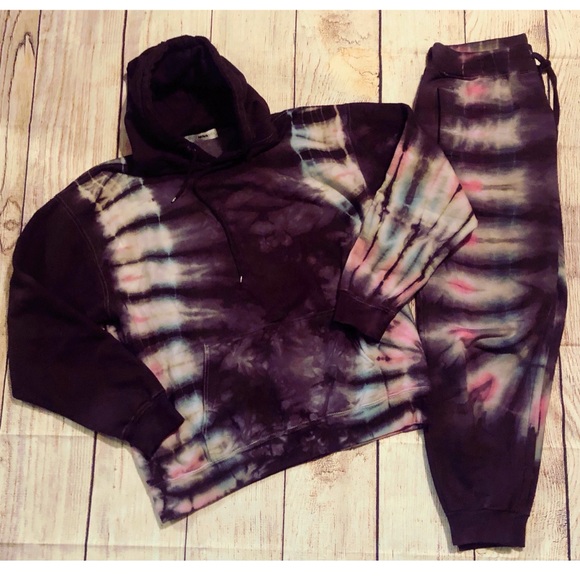 Fashion Nova - Tie Dye Jogger + Hoodie Set - 11