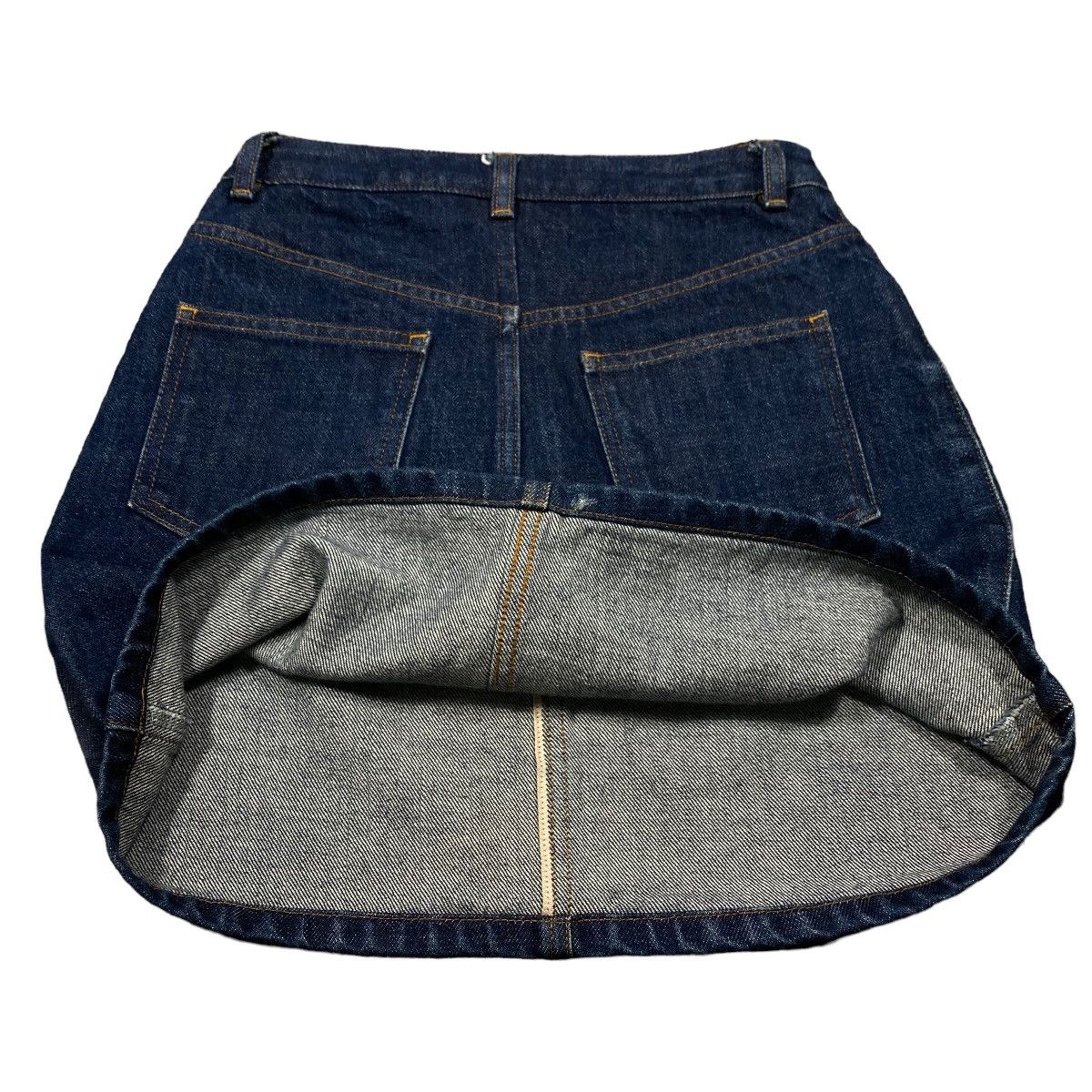 Vintage A.P.C Mini Skirt Denim Jeans - 9