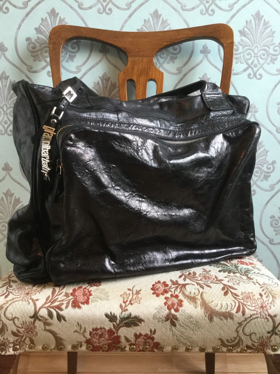 Gianni Barbato - Big leather bag.Like Saint Laurent or Dior bags - 1