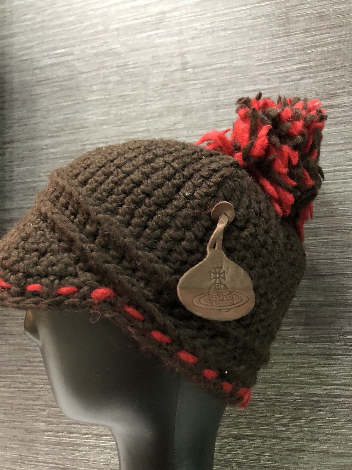 Vivienne Westwood Rare Design Beanie Hat Cap - 2