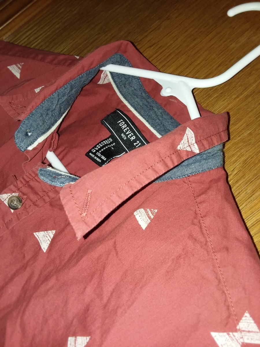 Forever 21 - Short Sleeve Button-Up - 4