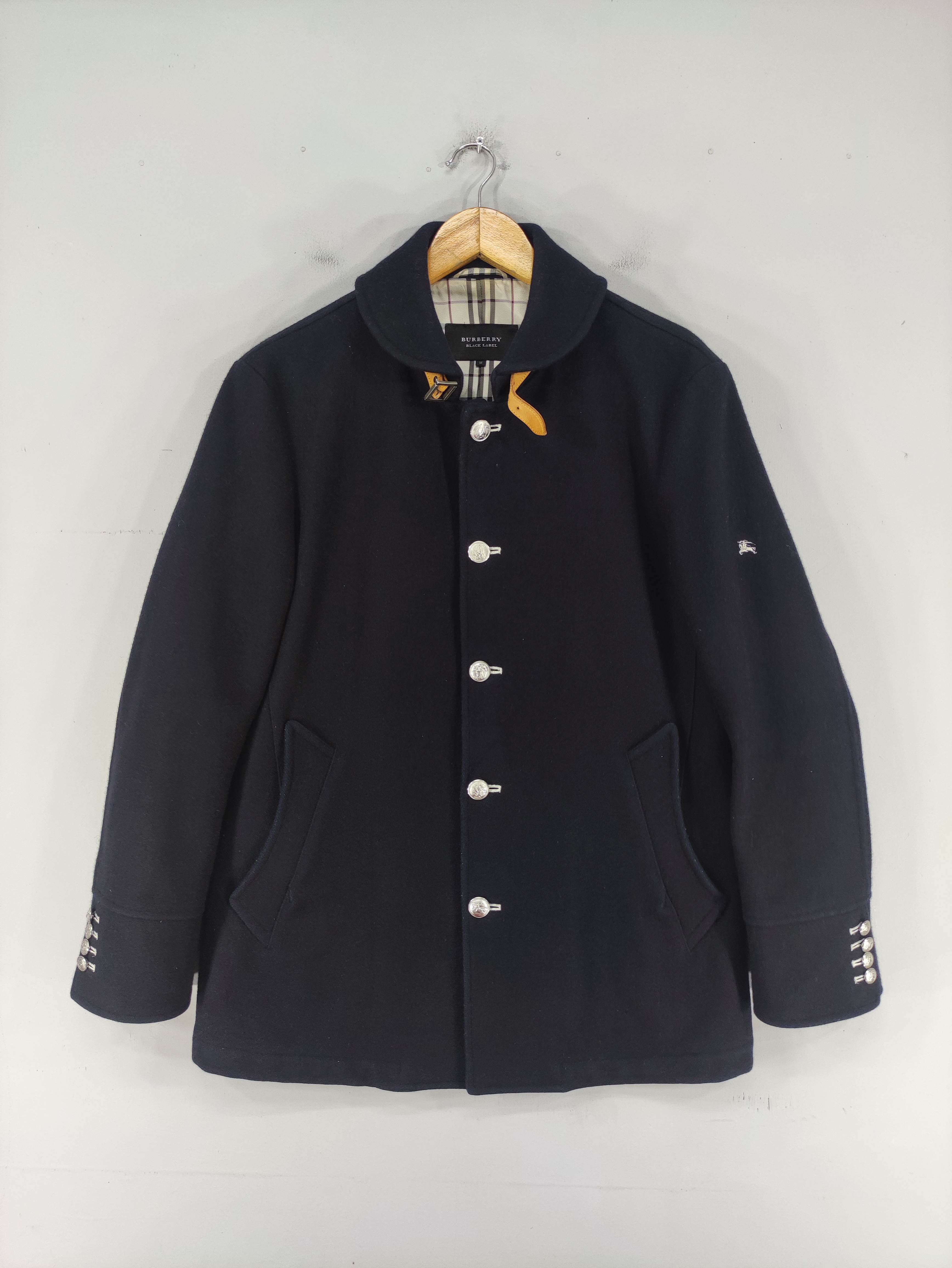 Vintage Burberry Black Label Wool Jacket - 1