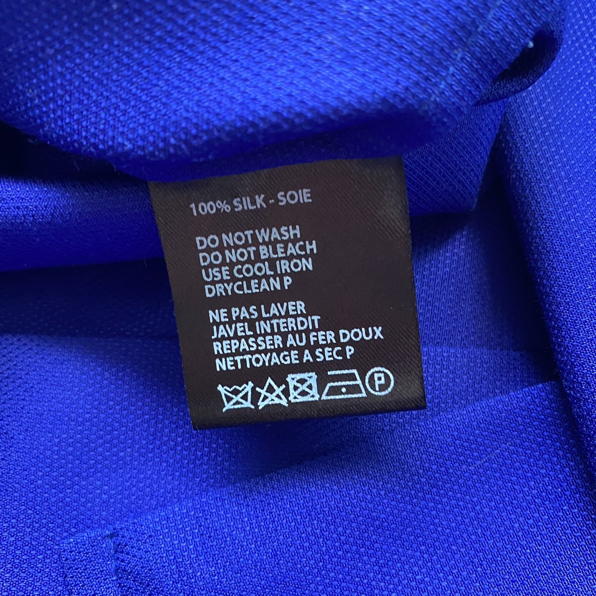 Haider Ackermann Oversize Blue Silk Kimono Shirt - 5
