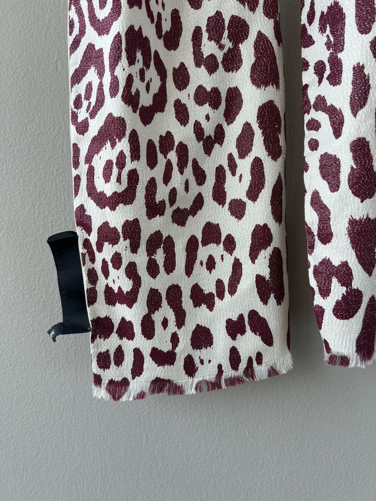 AW15 Leopard-Print Scarf - 2