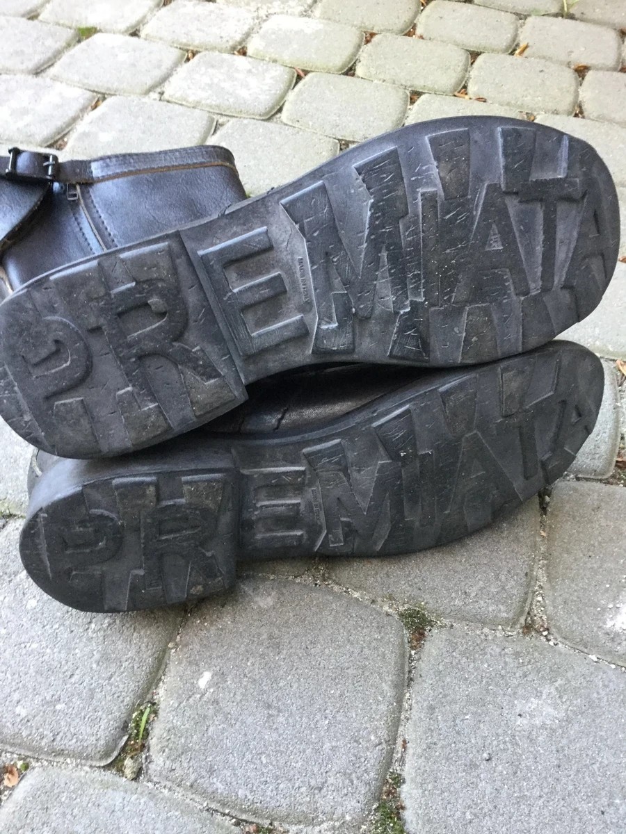 Premiata - Biker ankle leather boots.Like Yohji Yamamoto or GUIDI - 3
