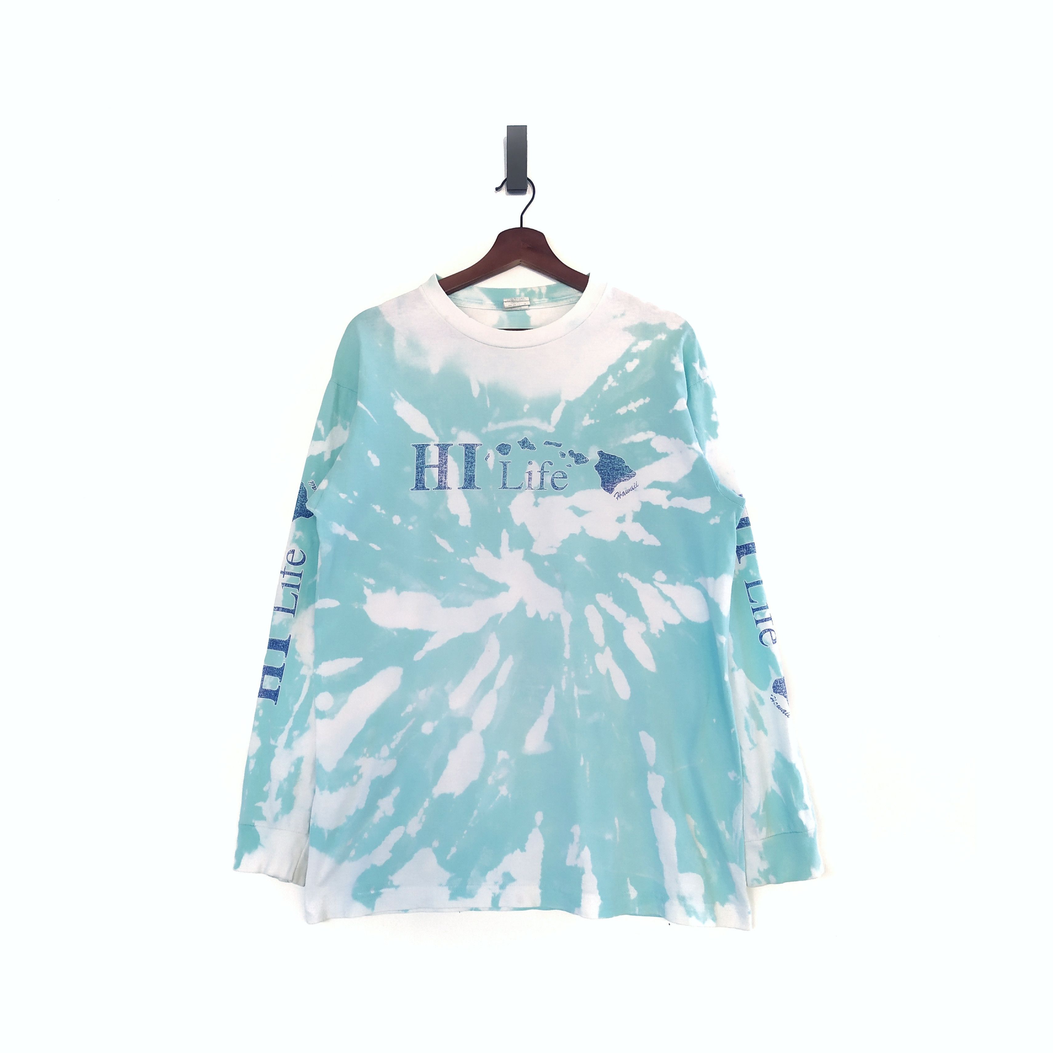 Vintage Hi Life Hawaii Tie Dye Longsleeve T-shirt - 1