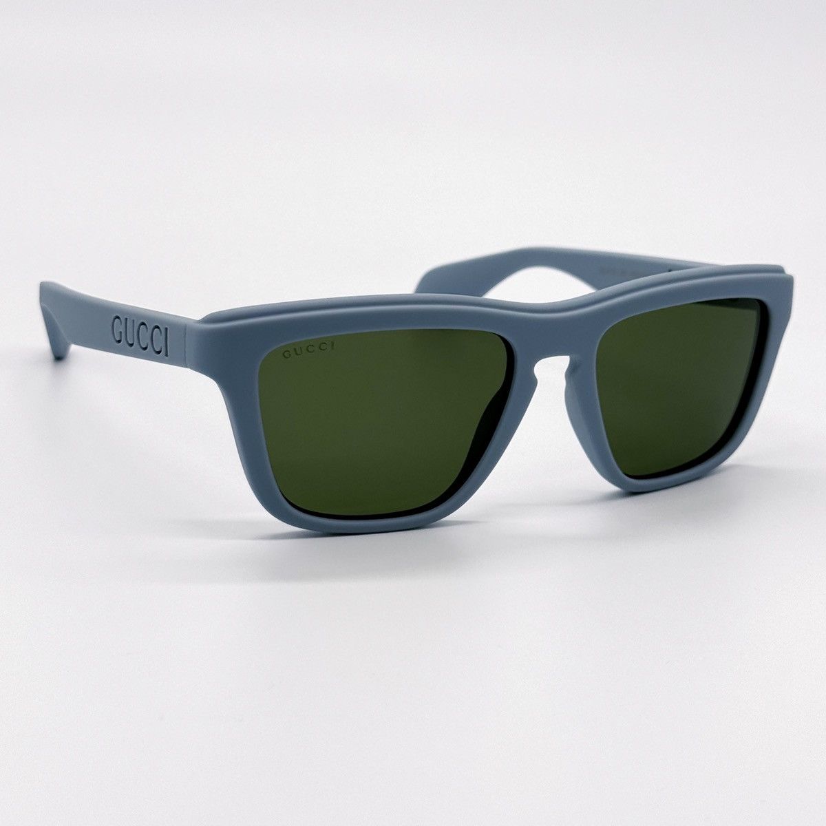 NEW GUCCI GG1571S 003 SQUARE BLUE GREEN MEN SUNGLASSES GUCCI - 4