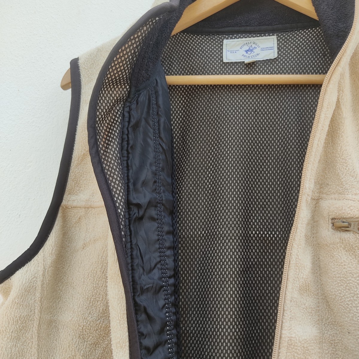 American Vintage - Beverly Hills Polo Club BHPC Sports Fleece Sleeveless Vest - 4