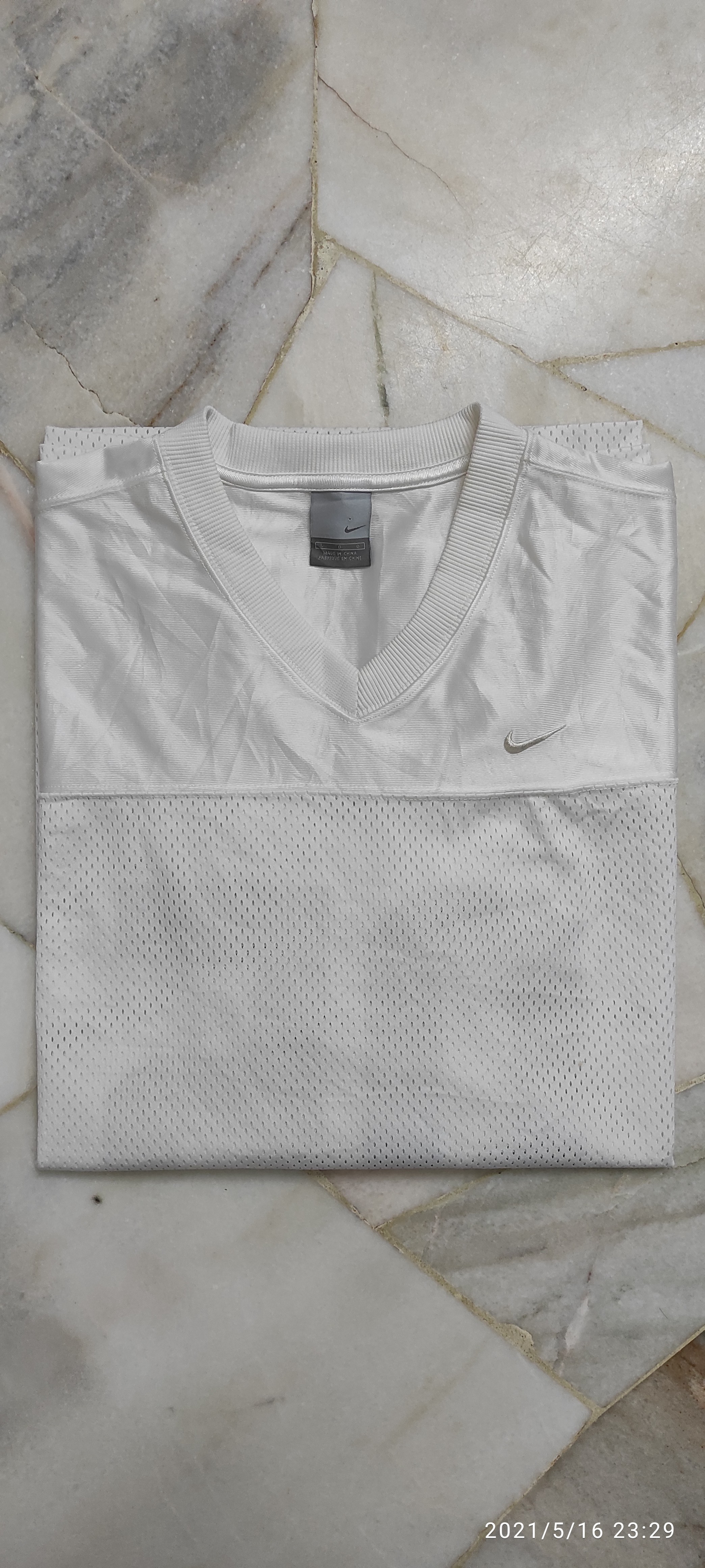 2005 NIKE mesh American football sandknit jersey - 14