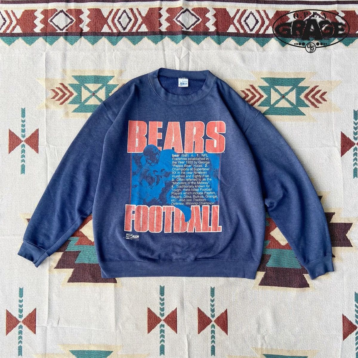 Archival Clothing - Sweatshirt Crewneck CHICAGO BEARS 90s - 1