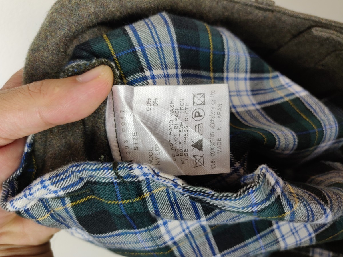 Japanese Brand - Novel Conception Laboratory Berith Japan Wool Pant Trouser - 8
