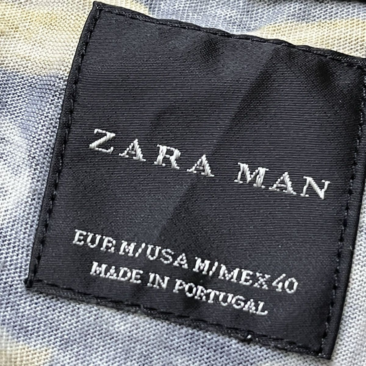 Zara Man Nice Printed Made In Portugal - 6