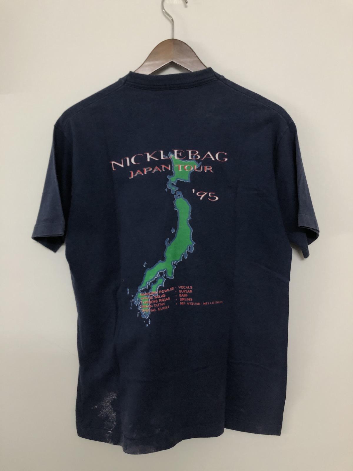 Vintage - Vintage 90’s Nickelbag Japan Tour Band T-Shirt - 2