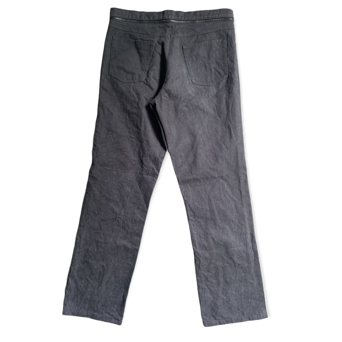 AW02-03 Waist Zip Deconstructed Pants - 3
