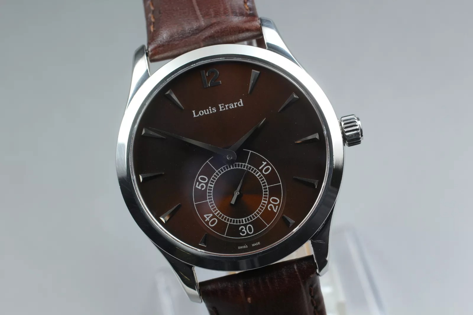 Louis Erard Model 207 Small Second Manual Winding Watch - 5