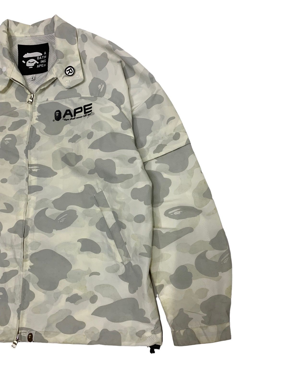 🔥VTG BAPE CAMO CONVICTIBLES OUTDOOR JACKET - 4