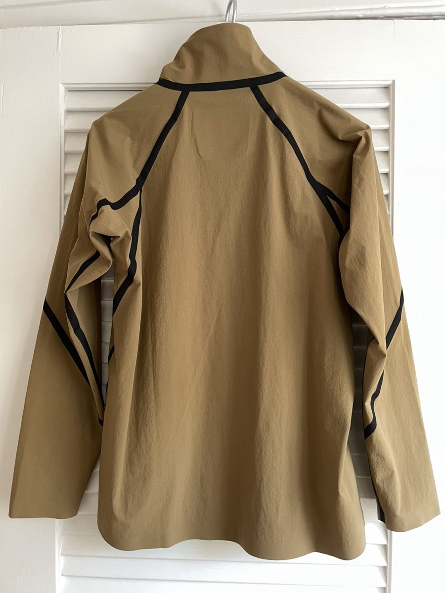 Snow Peak - DWR Seamless Half Zip BROWN SMALL BNWT - 2