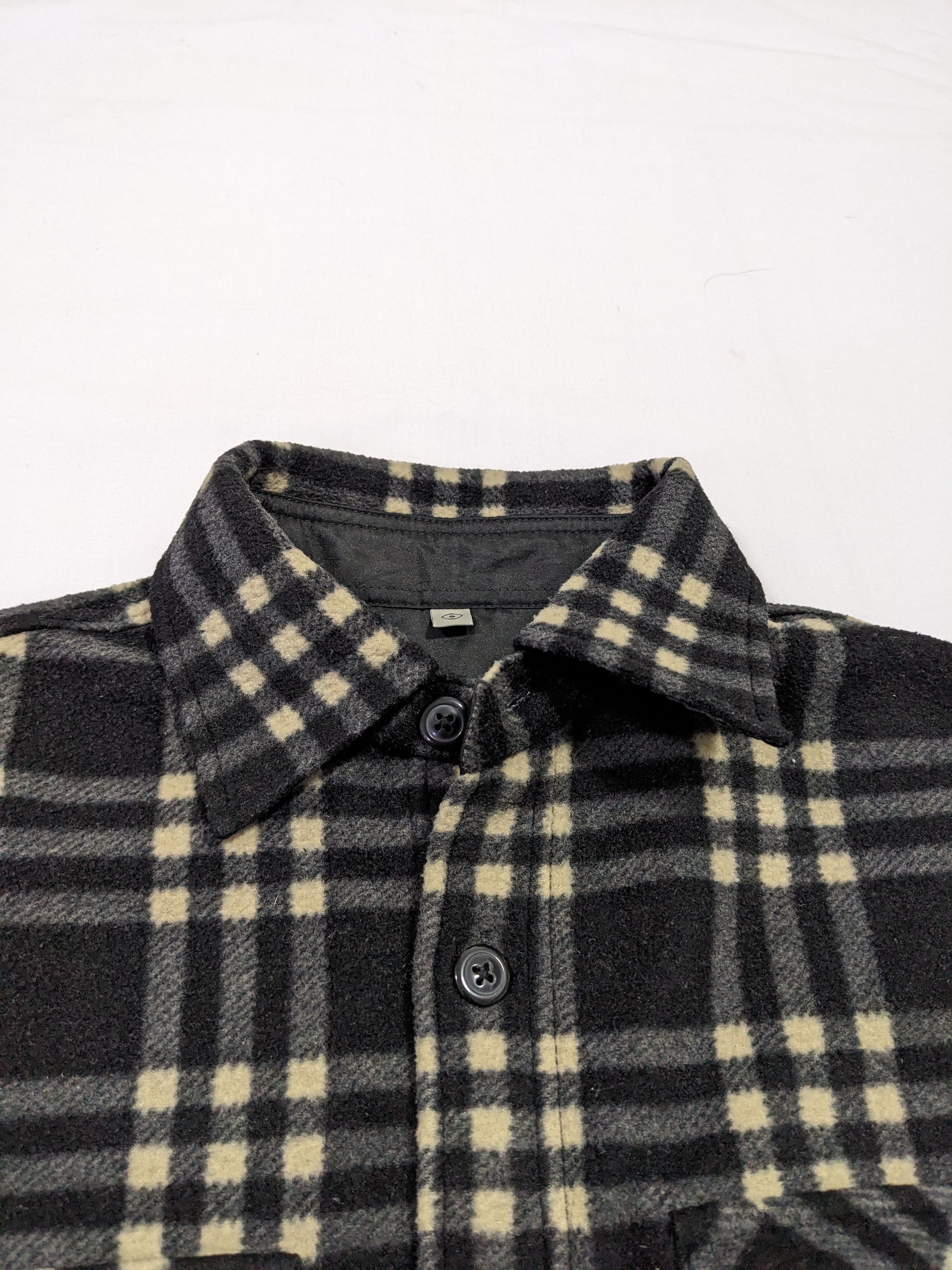 Uniqlo Fleece Long Sleeve Flannel Plaid Checked - 5