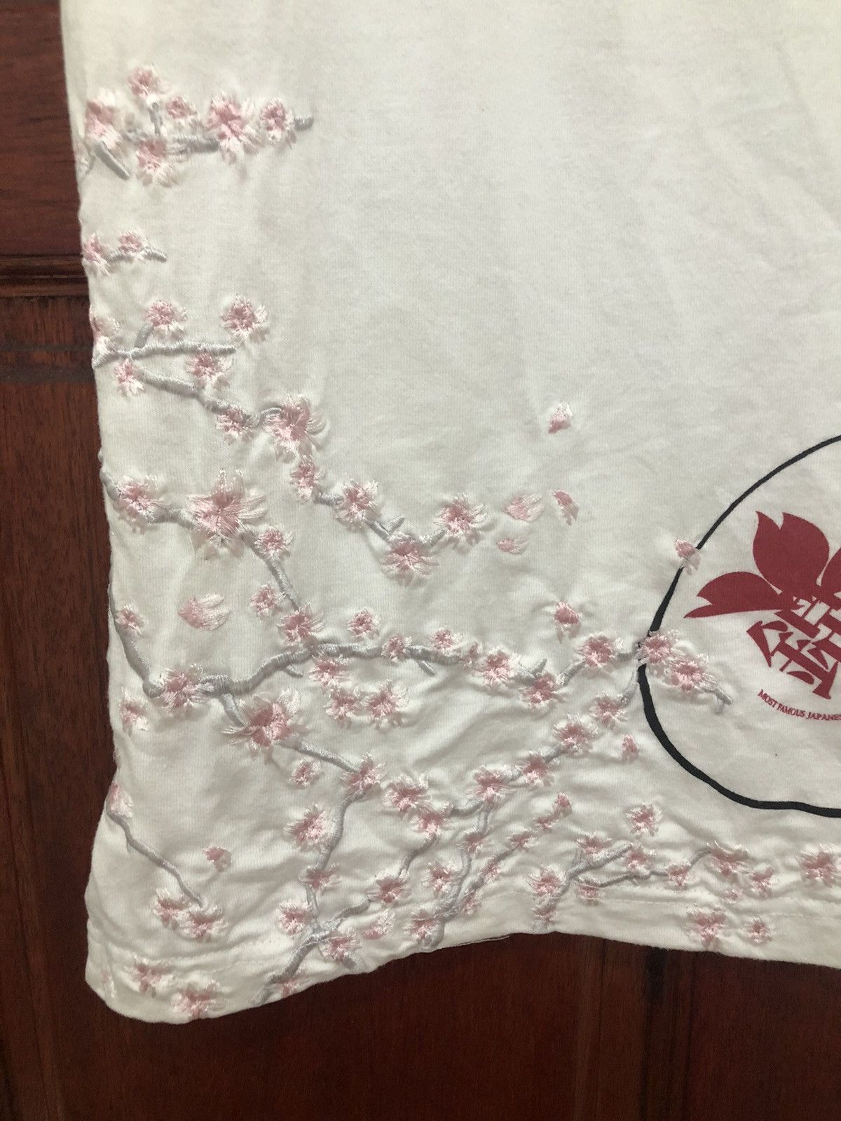 Rare Evangelion Rei Ayanami Embroidery Sakura Flower - 4