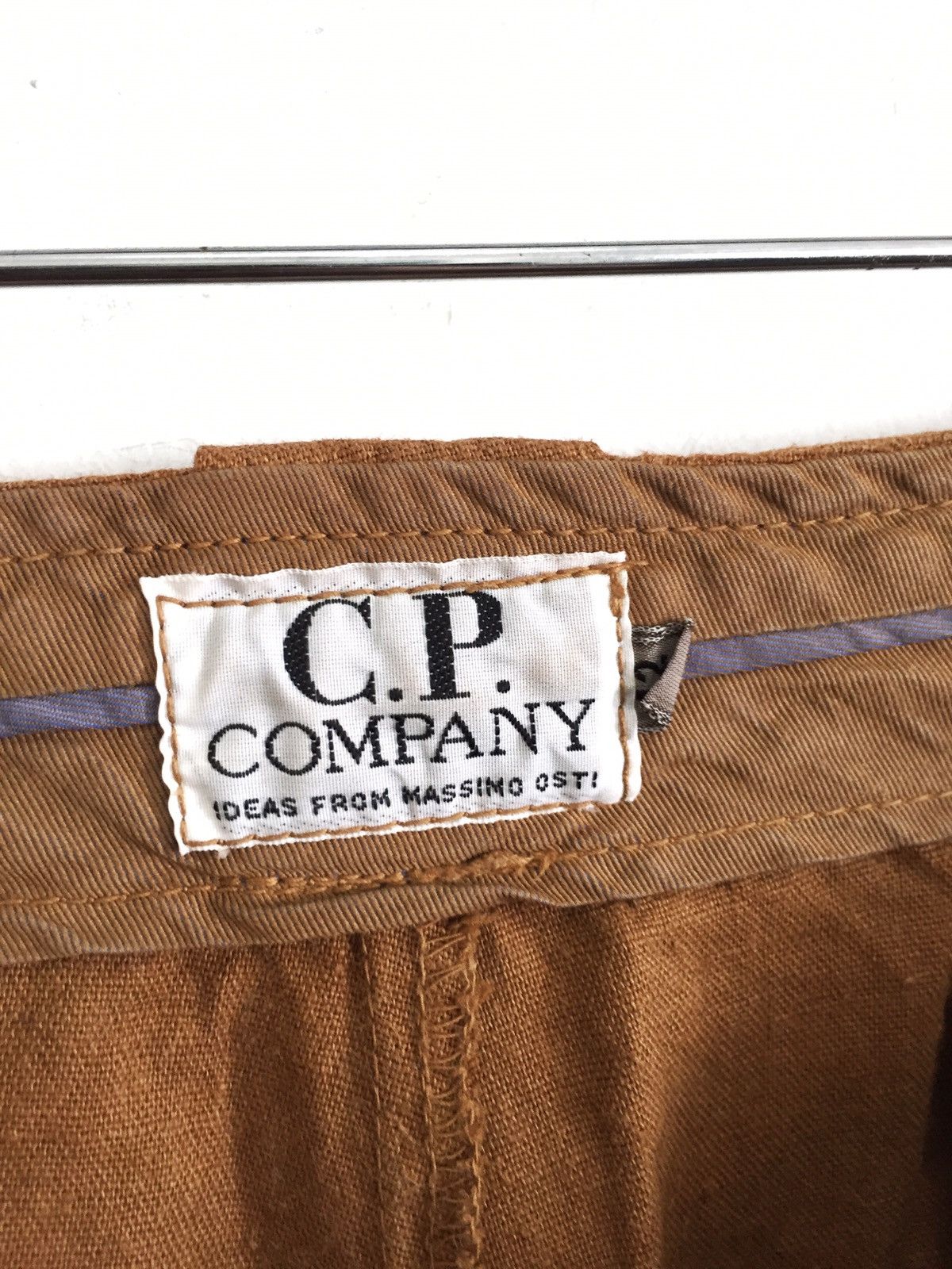 OG CP Company 🇮🇹 Brown Baggy Wide Leg Linen Pants - 5