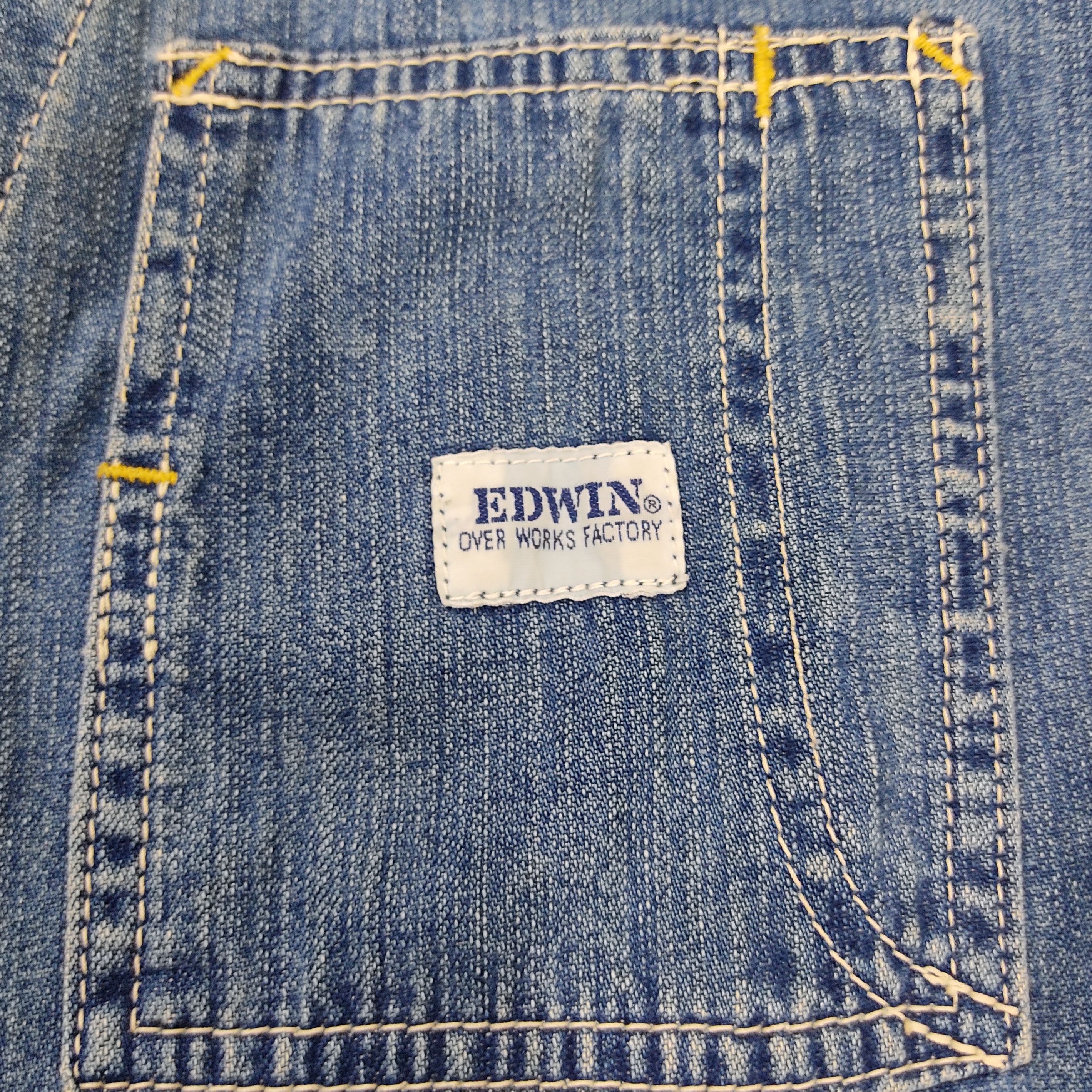 Vintage EDWIN Over Works Factory Chore Jacket - 12