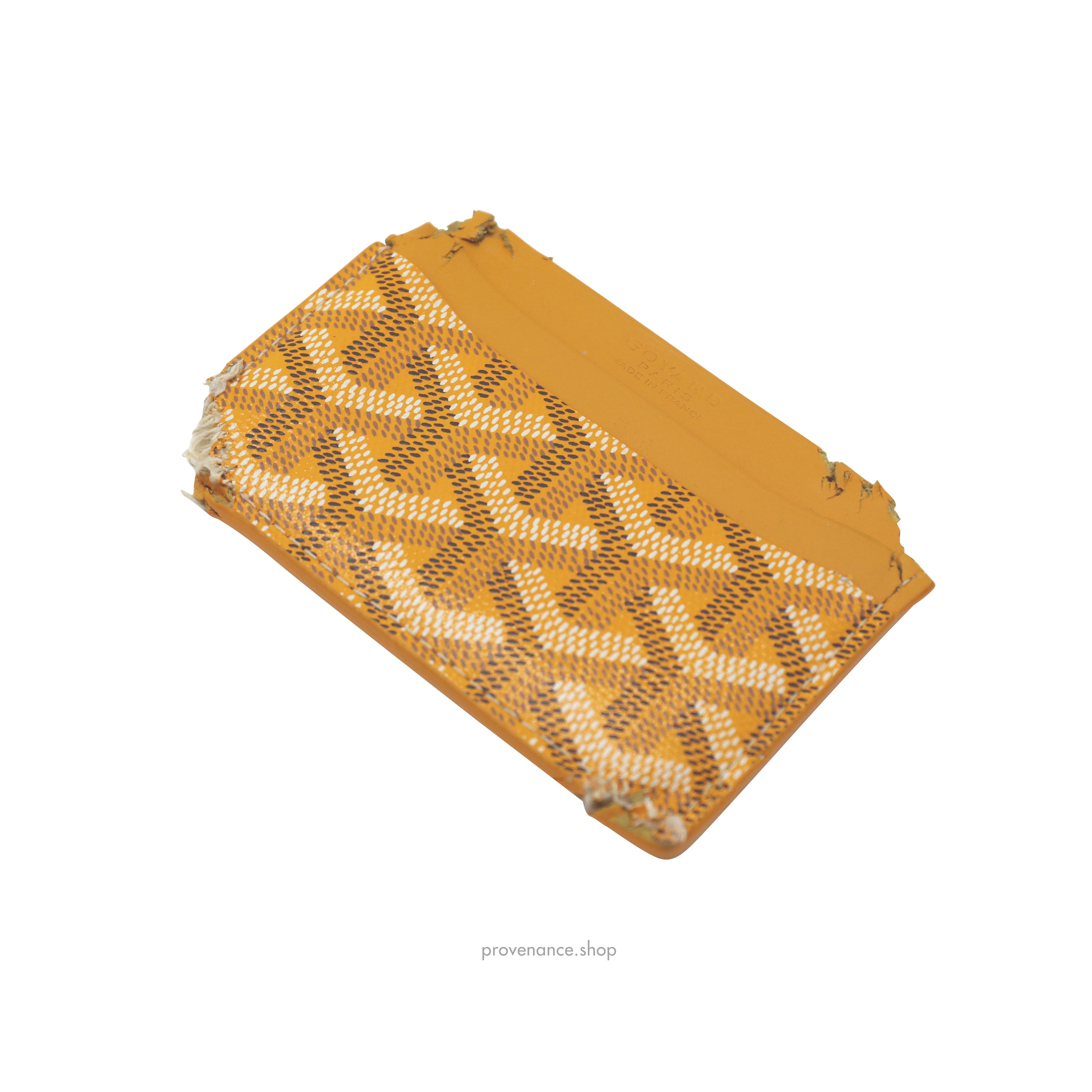 Goyard Saint Sulpice Card Holder Wallet - Yellow - 4