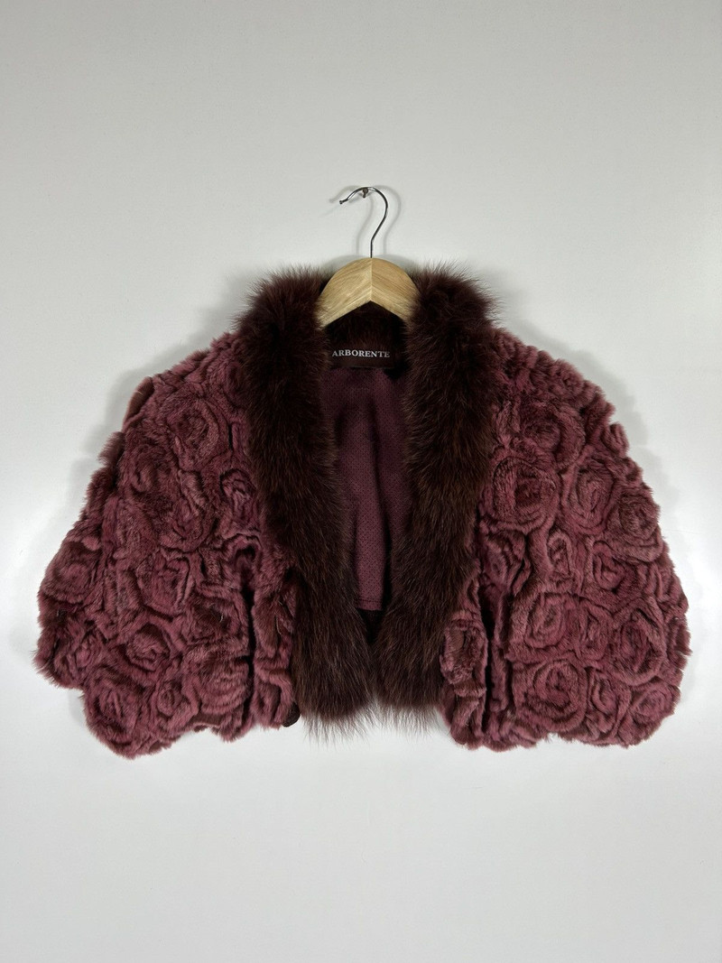 Japanese Brand - 🔥Arborente Faux Fur Cropped Jacket - 1