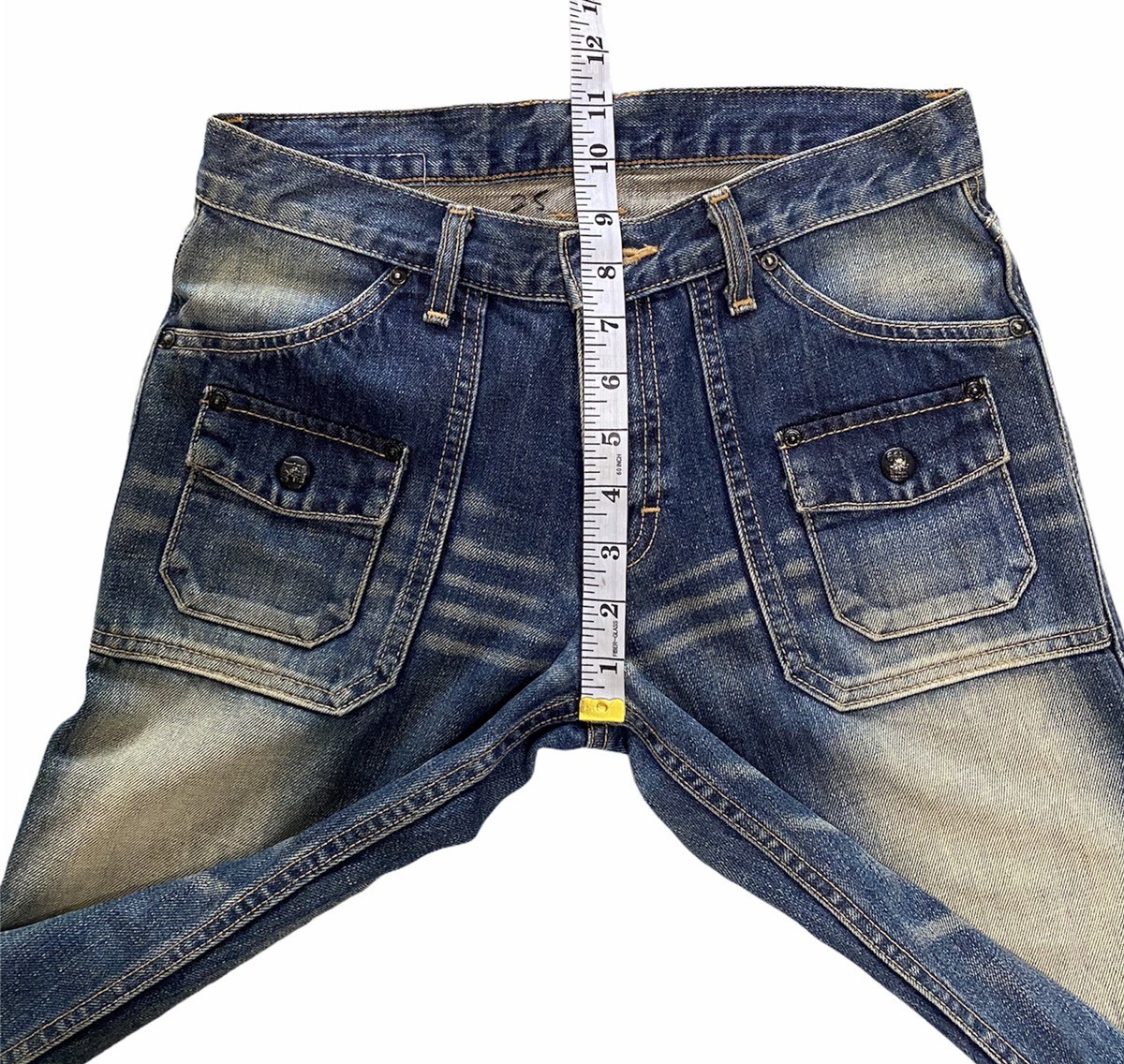 Lee - Union Made by Lee Bush Pants Distressed Denim Made in Japan - 19