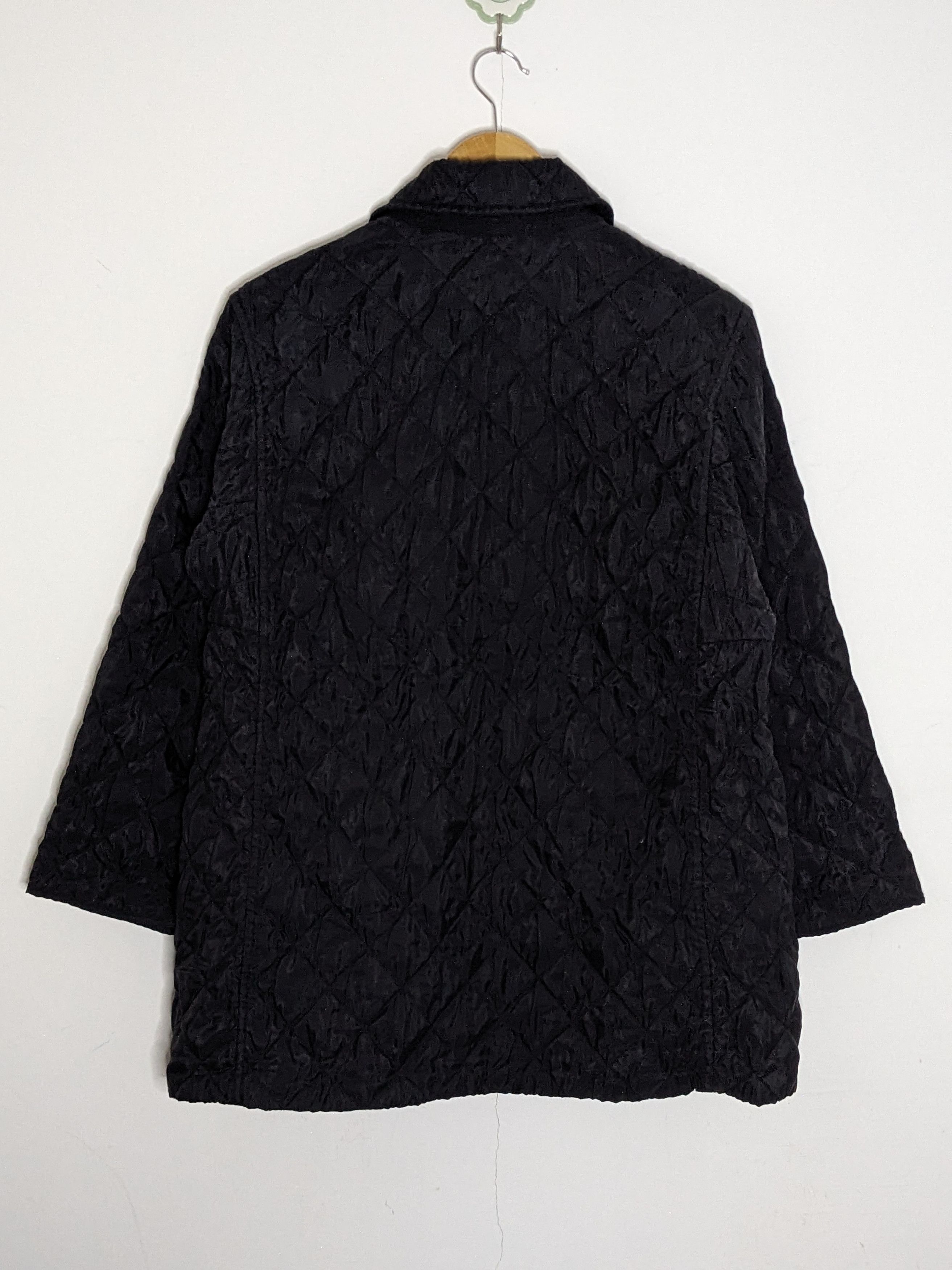 Issey Miyake HaaT Womens Quilted Jacket Black Nylon Japan - 2
