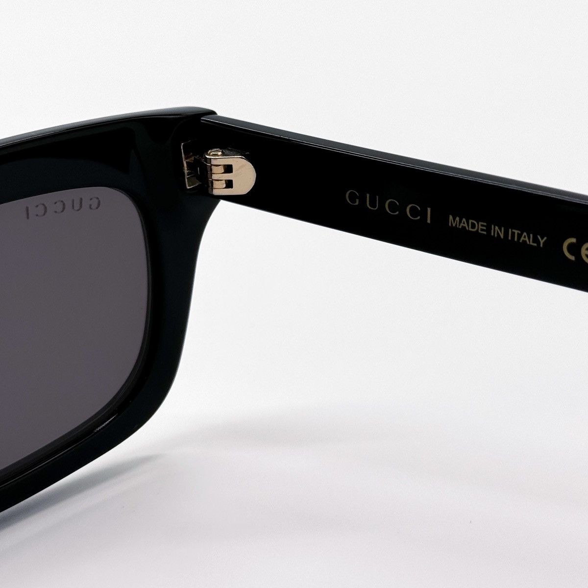 NEW GUCCI GG1523S 001 SQUARE BLACK GREY MEN SUNGLASSES GUCCI - 10