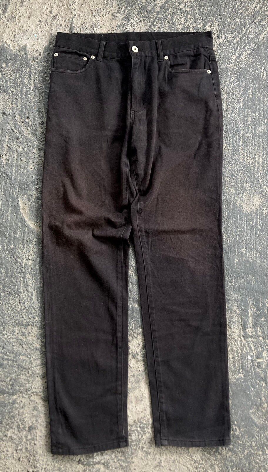 Vintage Abahouse Ecru Black Pants - 1