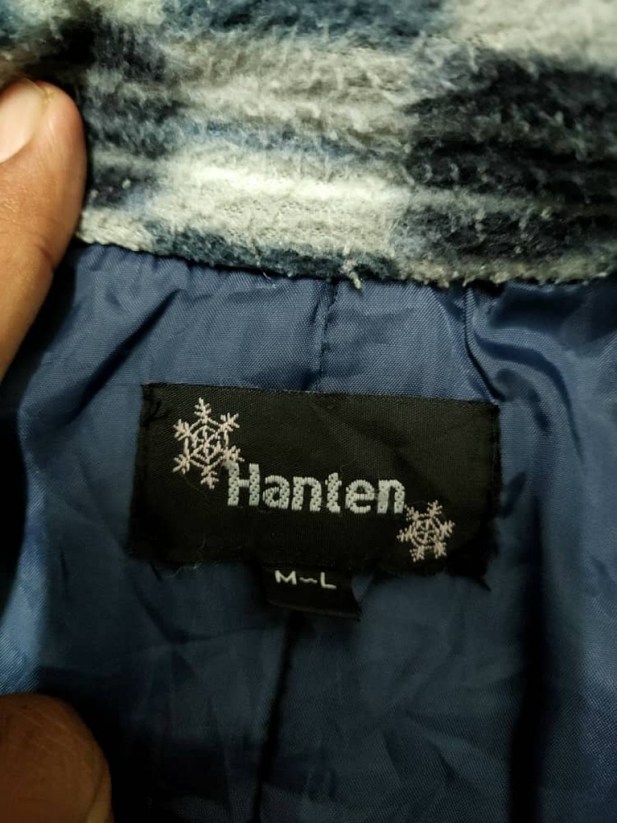Flannel - Checkered Fleece Kimono Hanten - 3