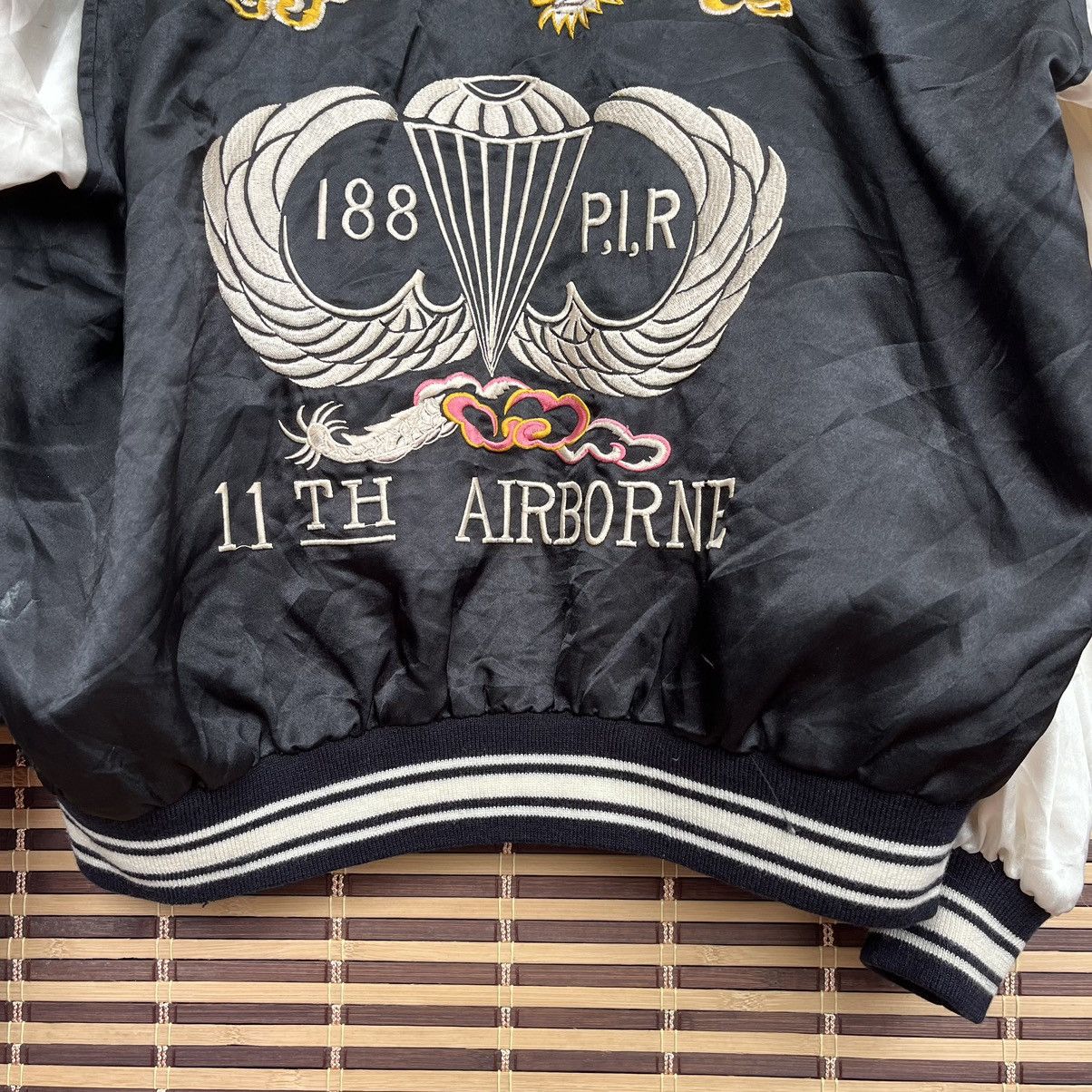 Vintage - Buzz Ricksons US Paratroopers 11th Airbone Sukajan Jacket - 19