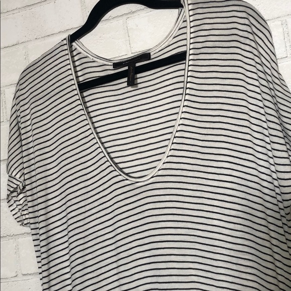 BCBGMaxAzria - BCBG Short Sleeve Striped Tunic - 4