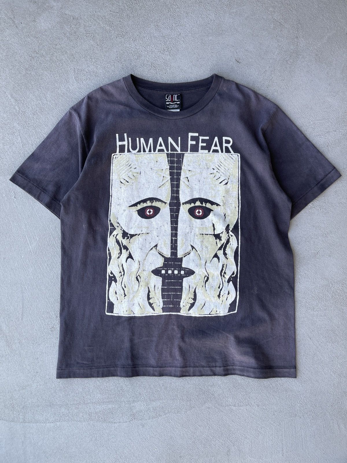 Japanese Brand - ARCHIVAL! 2010s Saint Michael Human Fear Tee (M) - 1