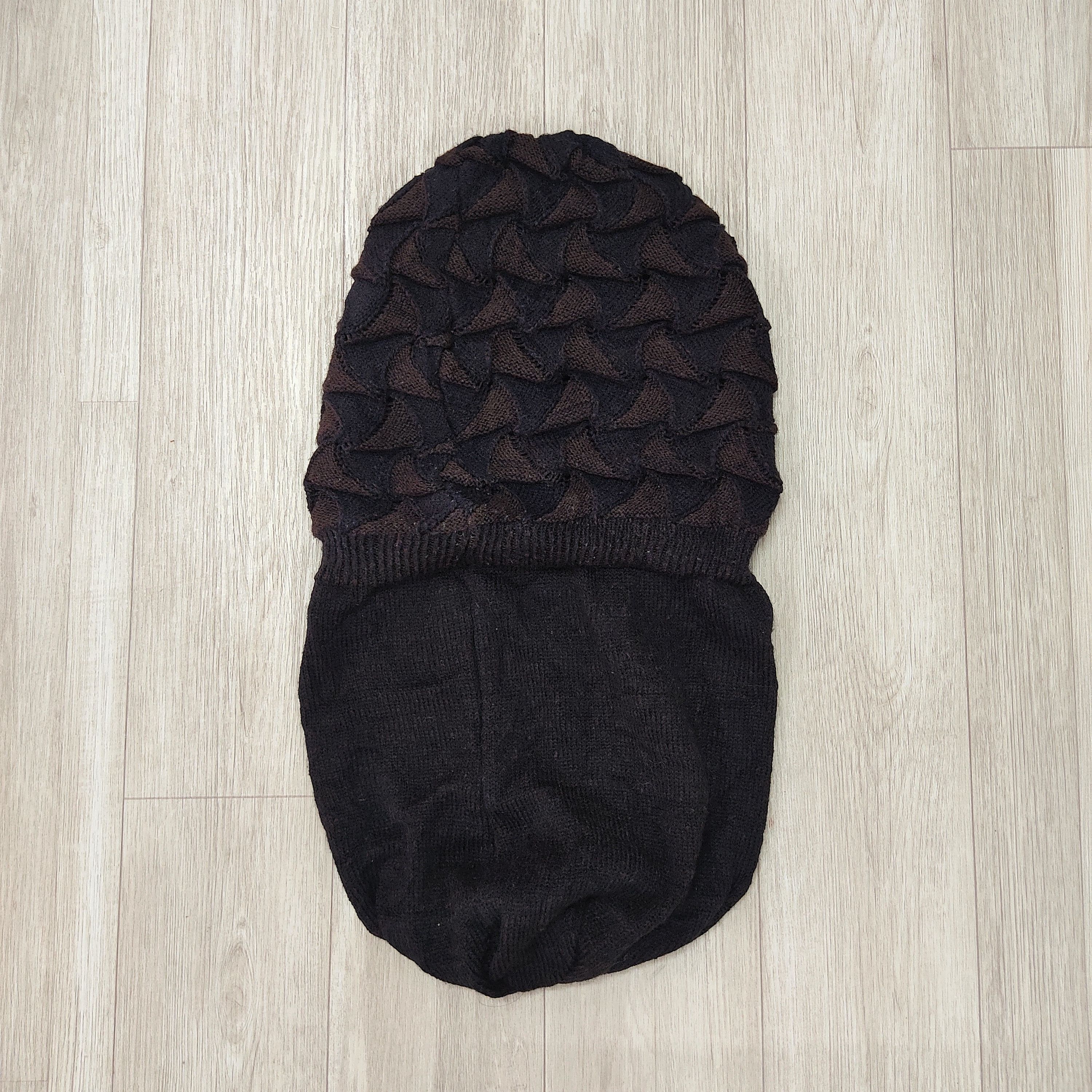 Rare - Reversible Knitted Chrome Hearts Inspired Pattern Beanie - 10