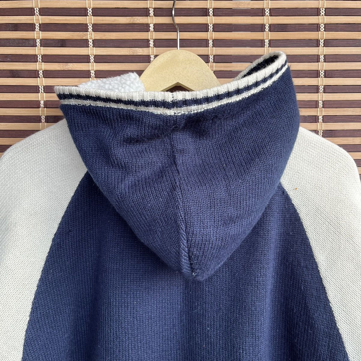 Vintage - Runs River Wool Bomber Style Varsity Sweater Japan - 19