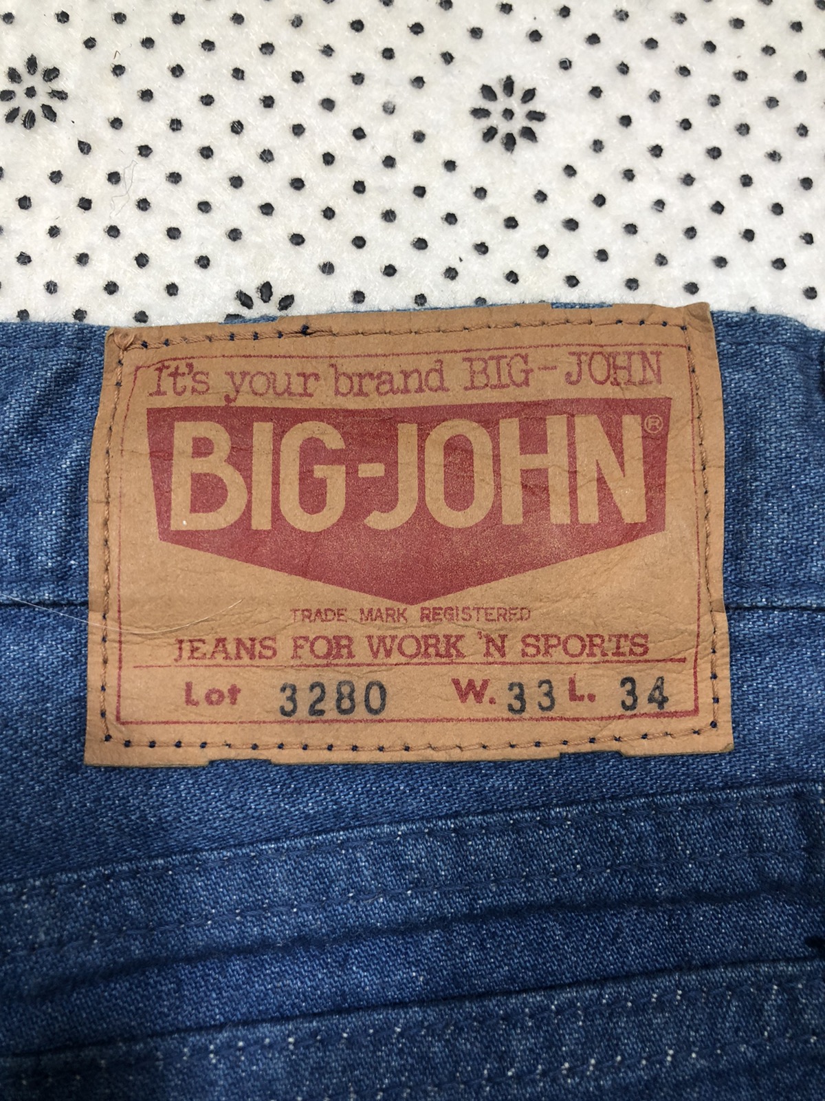 Vintage - Vtg 70’s Big John boot cup jeans - 10