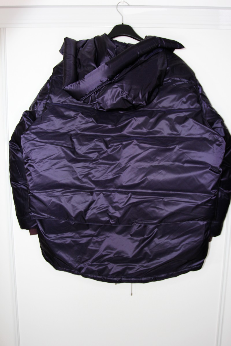 BNWT OAMC DOWN PURPLE OVERCOAT M - 3