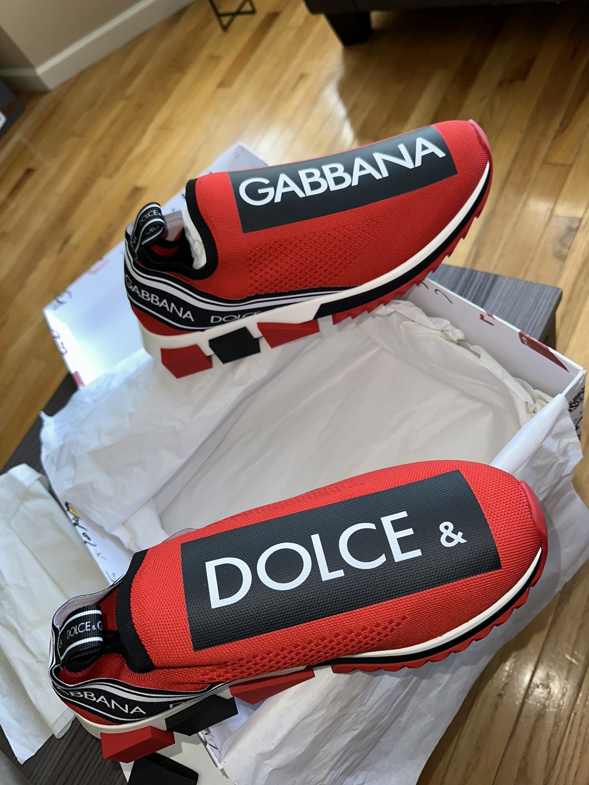 Dolce & Gabbana Sorrento Logo Sneakers - US 13 / EU 46 - NWT - 2