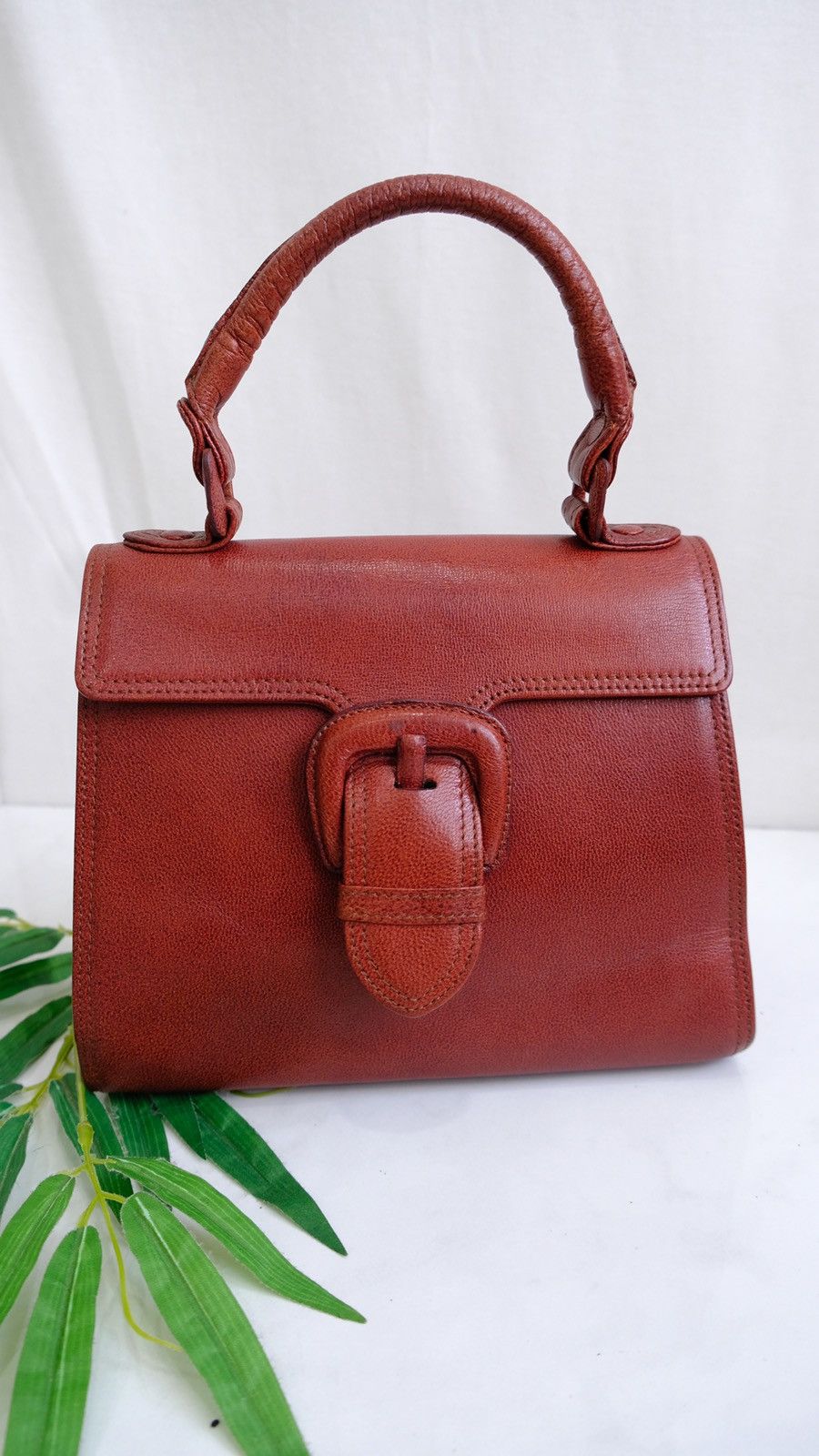 Vintage Jean Paul gualtire marron leather handbag - 1