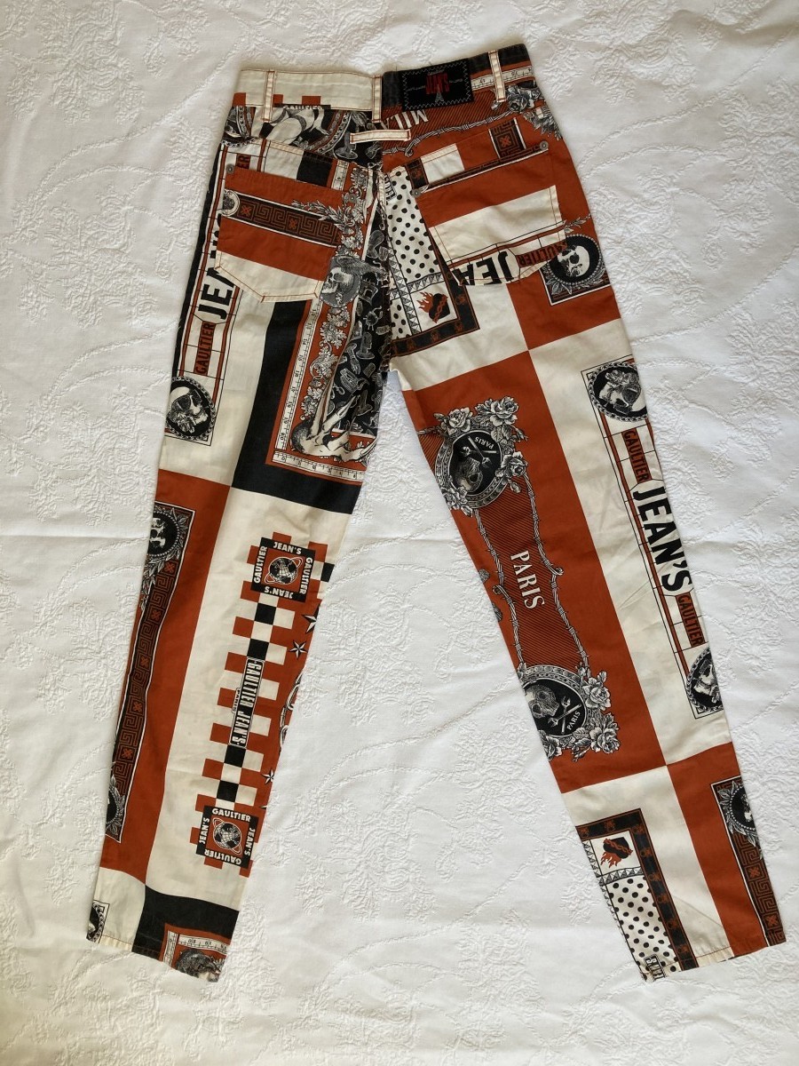 Jean paul Gaultier SS94 Handkerchief printed pants - 13