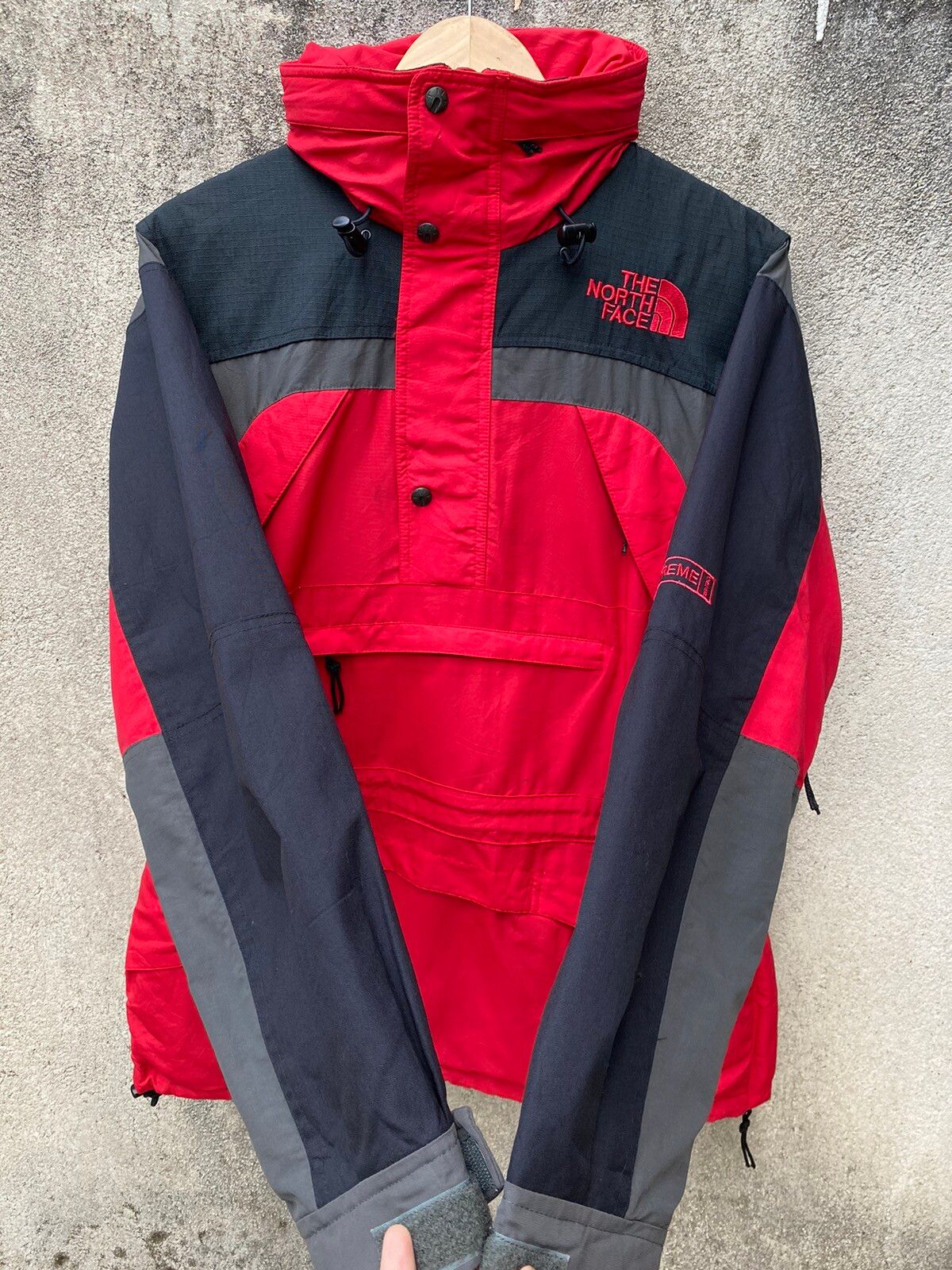 🔥The North Face Extreme Gear Pullover Anorak Rare Design - 8