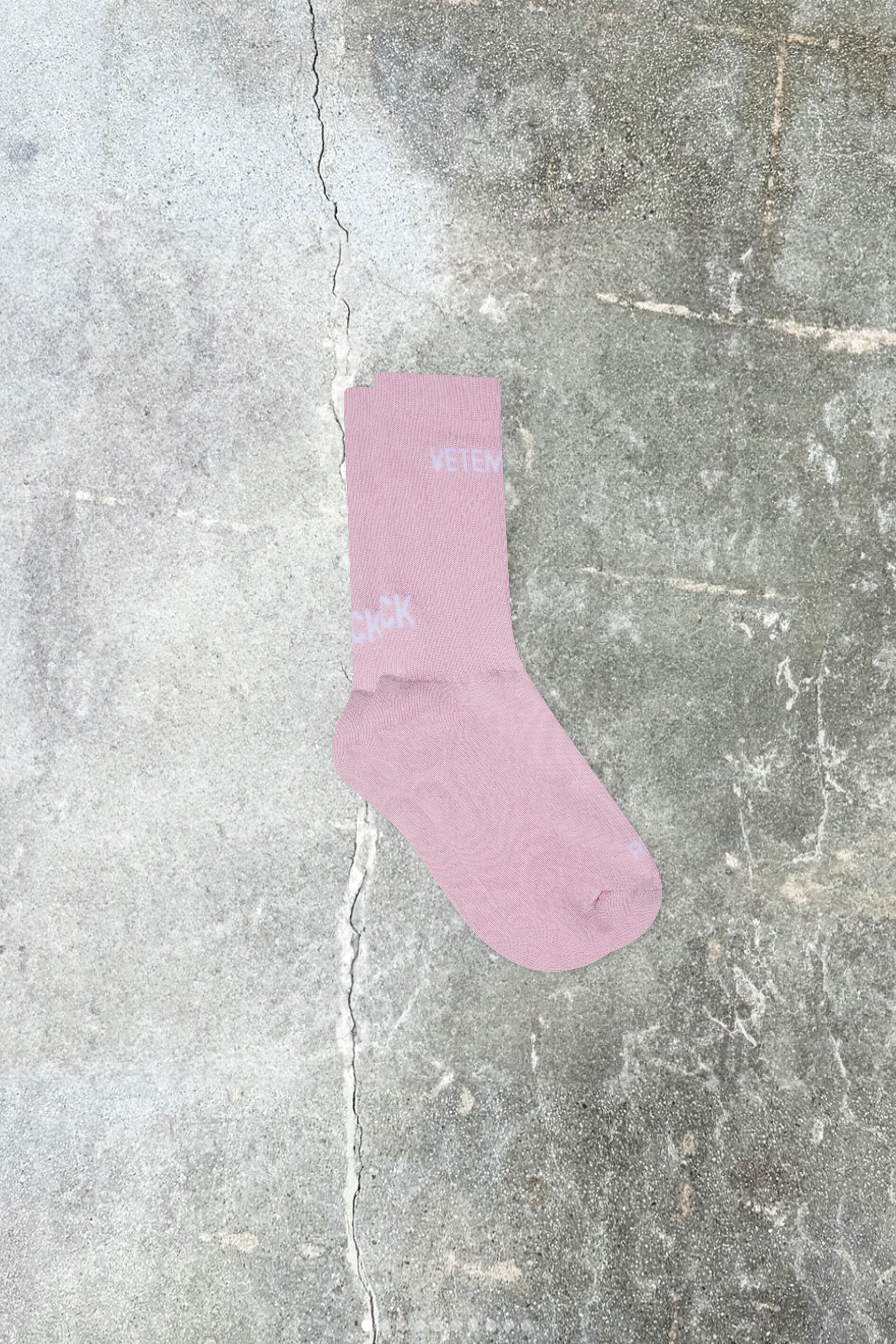 Pink Logo Socks - 1