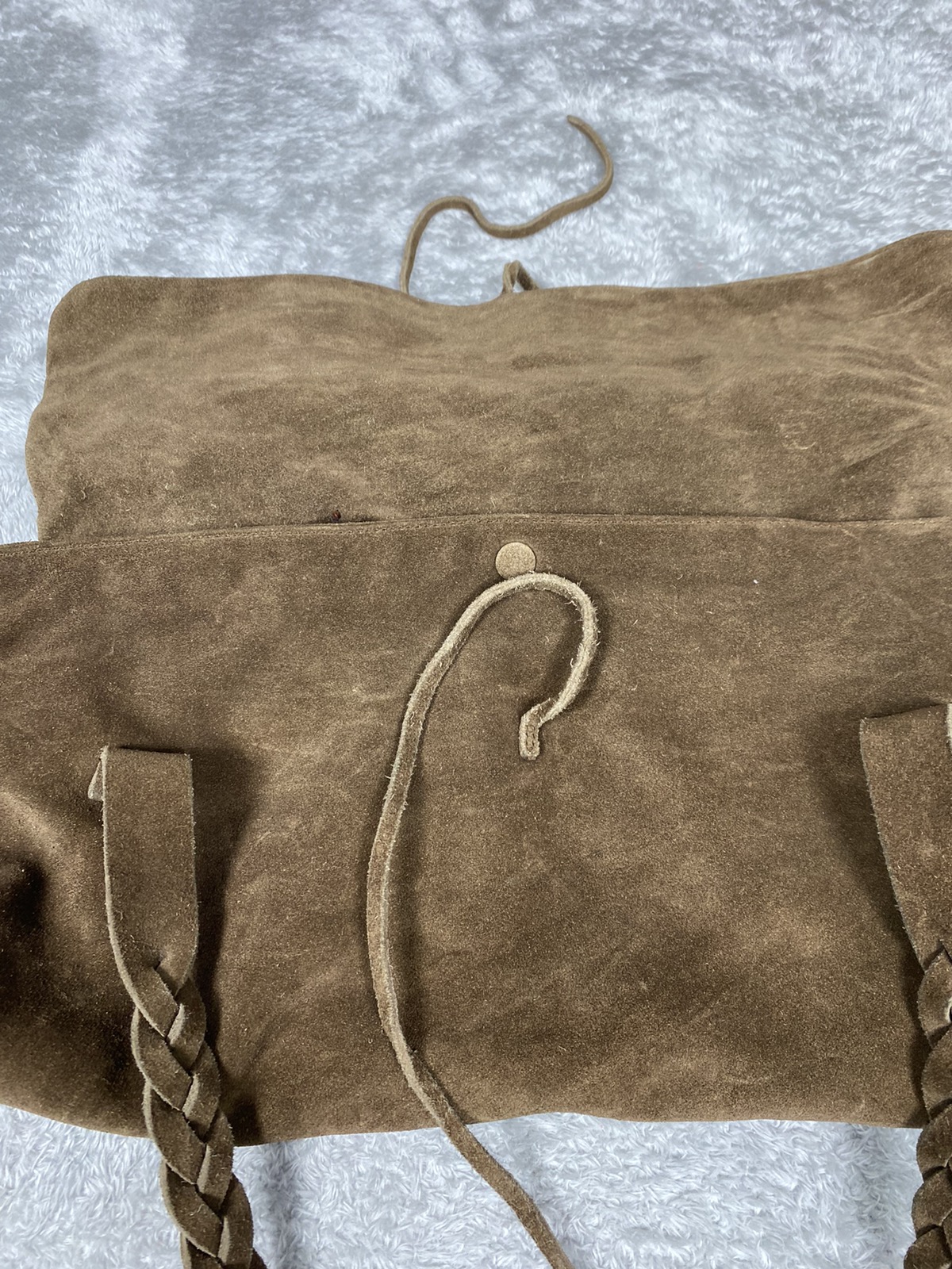 Miu Miu Suede Leather Bag - 10