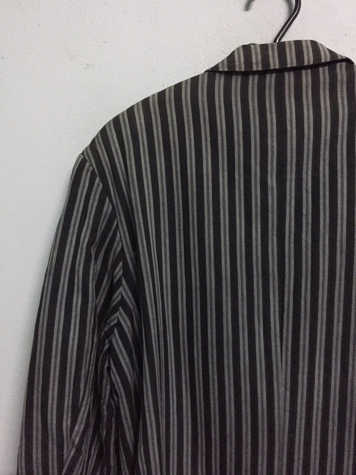 Kenzo Zebra Stripes Jacket Coat Made in Japan - 9