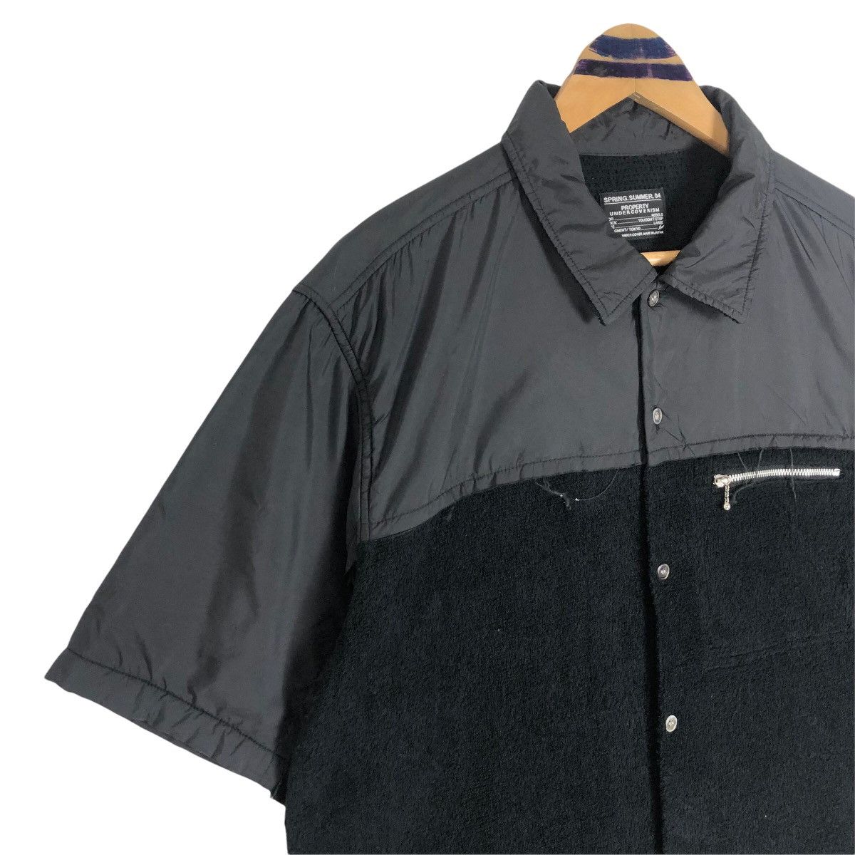 Undercover X Fragment Design SS04 Fleece Button Up Shirt - 5