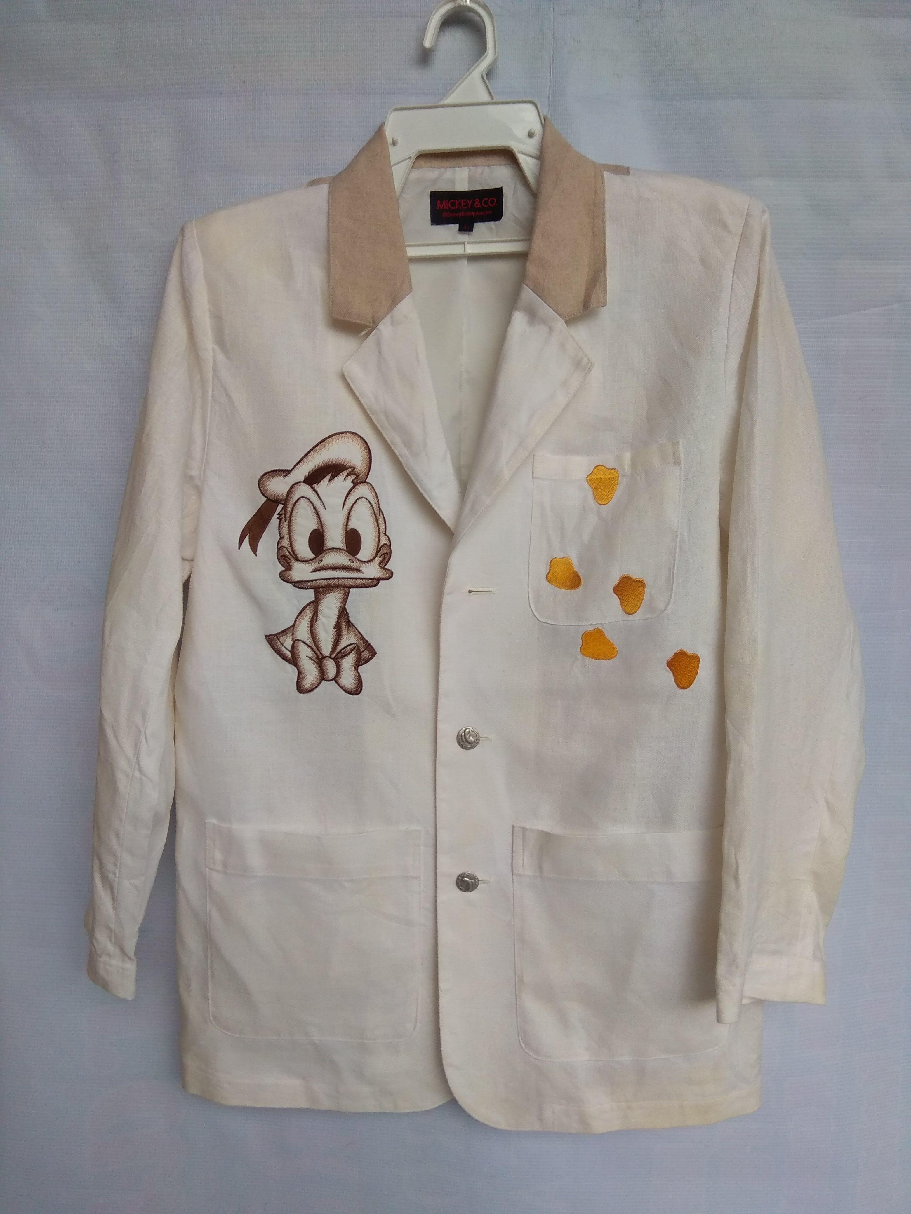 Mickey and co blazer, Donald Duck embroidery big logo's - 2