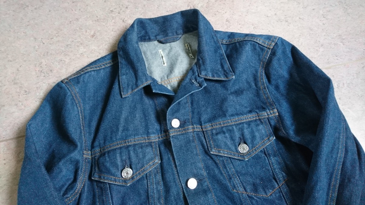 Blue Denim Jacket Made In Italy 48 - 1