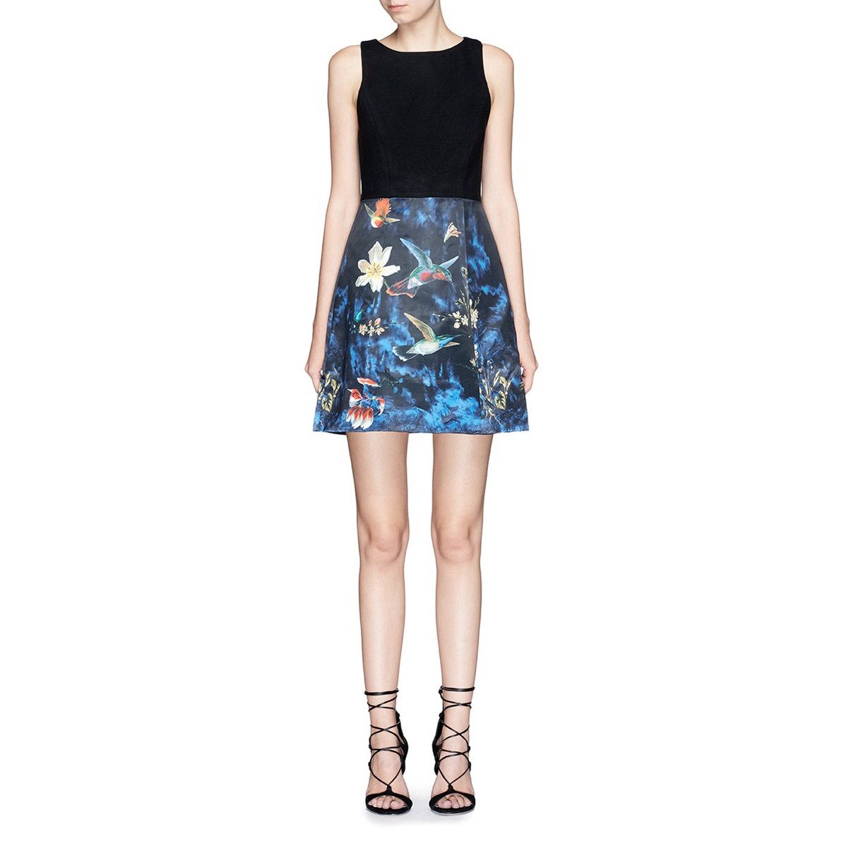 Alice + Olivia - Enchanted Forest Printed - Mini Skirt - 1
